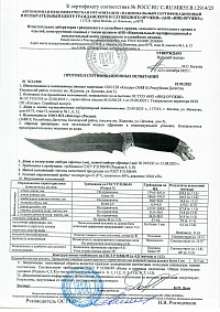 Сертификат - Дракон